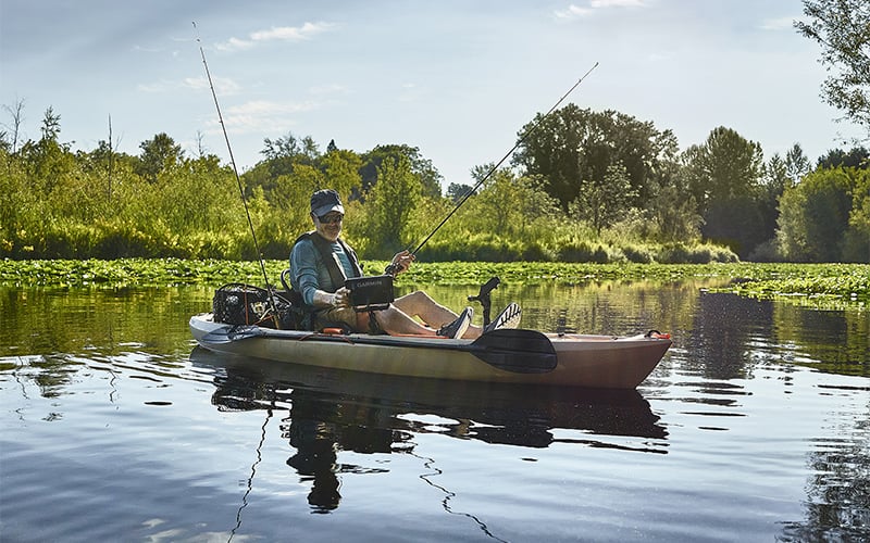 pêche en kayak